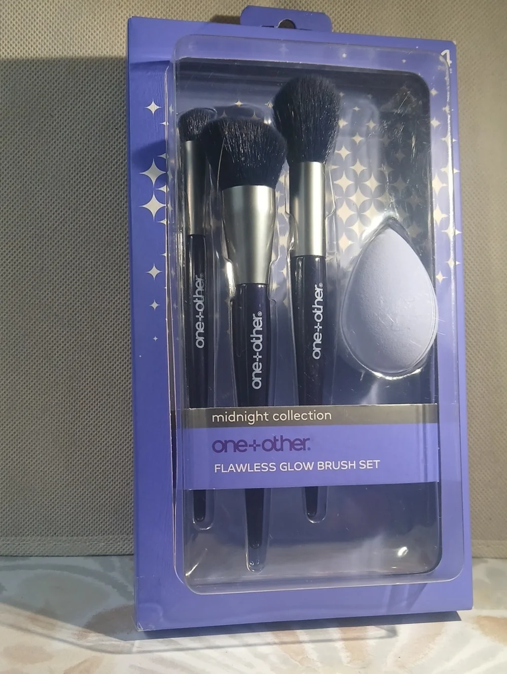 Flawless Glow Brush Set - Midnight Purple
